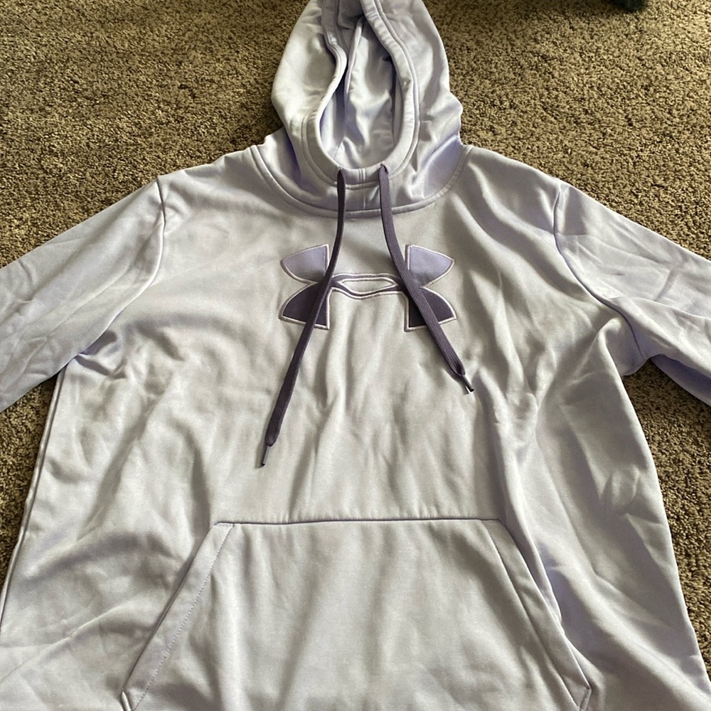 Purple Under Armor Hoodie